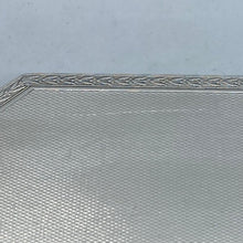 Load image into Gallery viewer, Continental Silver Snuff Box With Canted Corners 1924