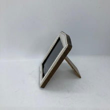 Load image into Gallery viewer, Silver Photograph Frame With Beaded Decoration