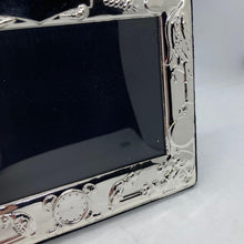 Load image into Gallery viewer, Hallmarked Silver Children’s Photo Frame Nursery Or Christening Toy Design