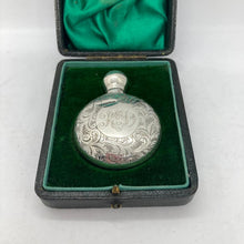 Load image into Gallery viewer, Hallmarked Silver Scent Bottle Chester 1905 in Original Case
