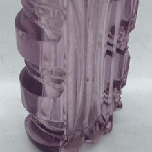 Load image into Gallery viewer, Silver Topped Purple Glass Scent Bottle