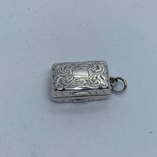 Load image into Gallery viewer, Small Silver Vinaigrette Frederick Marson Birmingham 1857