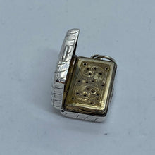 Load image into Gallery viewer, Small Silver Vinaigrette Frederick Marson Birmingham 1857