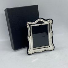 Load image into Gallery viewer, Small Edwardian Style Silver Photograph Frame with Shaped Edge - New