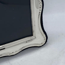 Load image into Gallery viewer, Small Edwardian Style Silver Photograph Frame with Shaped Edge - New
