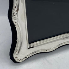 Load image into Gallery viewer, Small Edwardian Style Silver Photograph Frame with Shaped Edge - New