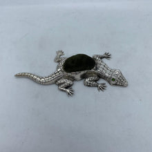 Load image into Gallery viewer, Hallmarked Solid Silver Alligator Pin Cushion Crisford & Norris 1925