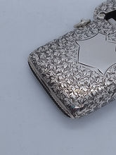 Load image into Gallery viewer, Silver Vesta With Ivy Leaf Decoration Birmingham 1905