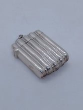 Load image into Gallery viewer, Silver Vesta Shaped As A Cigar Case George Unite Birmingham 1891