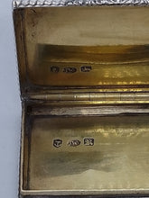 Load image into Gallery viewer, Early Victorian Silver Snuff Box Birmingham 1840
