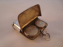Load image into Gallery viewer, Edwardian Silver Combination Vesta Case And Sovereign Holder Birmingham 1906