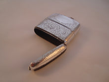 Load image into Gallery viewer, Edwardian Silver Combination Vesta Case And Sovereign Holder Birmingham 1906