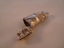 Load image into Gallery viewer, Hallmarked Silver Vesta Case Mr Punch's Dog Toby London 2004