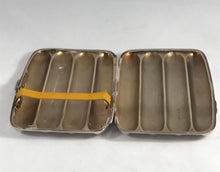Load image into Gallery viewer, Silver Cigar Case Joseph Gloster Birmingham 1918