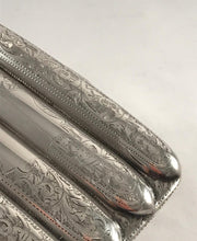 Load image into Gallery viewer, Silver Cigar Case Joseph Gloster Birmingham 1918