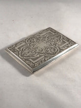 Load image into Gallery viewer, Silver Aide Memoire Or Dance Card Case Birmingham 1903
