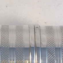 Load image into Gallery viewer, Pair Of Silver Napkin Rings With Engine Turned Decoration Birmingham 1948