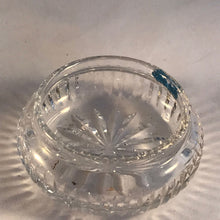 Load image into Gallery viewer, Silver Lidded Glass Dressing Table Jar Adie Brothers Birmingham 1957