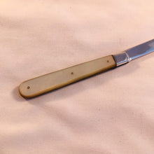 Load image into Gallery viewer, Edwardian Silver And Mother Of Pearl Fruit Knife Sheffield 1919