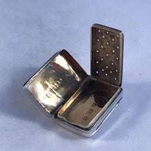 Load image into Gallery viewer, George IV Hallmarked Silver Vinaigrette Edward Smith Birmingham 1830