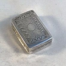 Load image into Gallery viewer, George IV Hallmarked Silver Vinaigrette Edward Smith Birmingham 1830