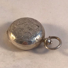 Load image into Gallery viewer, Silver Sovereign Case With Foliate Decoration And Monogrammed Cartouche Birmingham 1911