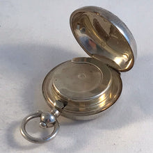 Load image into Gallery viewer, Silver Sovereign Case With Foliate Decoration And Monogrammed Cartouche Birmingham 1911