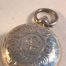 Load image into Gallery viewer, Silver Sovereign Case With Foliate Decoration And Monogrammed Cartouche Birmingham 1911