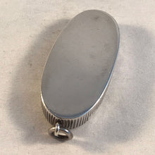Load image into Gallery viewer, Unusual Victorian Silver Oval Box Vesta Birmingham 1876