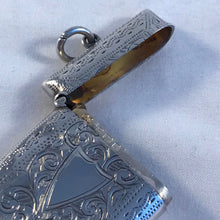 Load image into Gallery viewer, Silver Vesta With Shield Shaped Cartouche Birmingham 1900