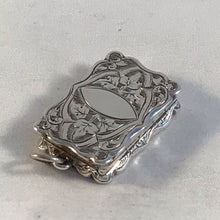 Load image into Gallery viewer, Victorian Silver Vinaigrette Frederick Marson Birmingham 1876
