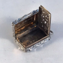 Load image into Gallery viewer, Victorian Silver Vinaigrette Frederick Marson Birmingham 1876