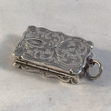 Load image into Gallery viewer, Victorian Silver Vinaigrette Frederick Marson Birmingham 1876