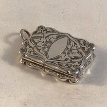 Load image into Gallery viewer, Victorian Silver Vinaigrette Frederick Marson Birmingham 1876
