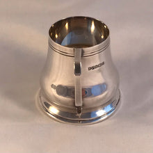 Load image into Gallery viewer, Tankard Shaped Silver Double Jigger Silver Spirit Shot Measure Double And Single