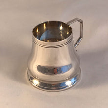 Load image into Gallery viewer, Tankard Shaped Silver Double Jigger Silver Spirit Shot Measure Double And Single