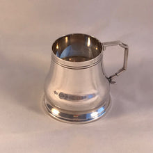 Load image into Gallery viewer, Tankard Shaped Silver Double Jigger Silver Spirit Shot Measure Double And Single