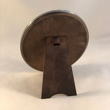 Load image into Gallery viewer, Oval Silver Photograph Frame With Beaded Edge