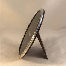 Load image into Gallery viewer, Oval Silver Photograph Frame With Beaded Edge