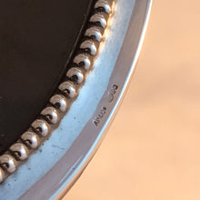 Load image into Gallery viewer, Oval Silver Photograph Frame With Beaded Edge