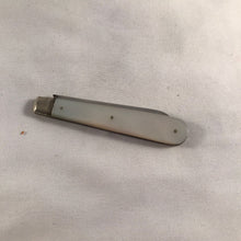 Load image into Gallery viewer, Silver And Mother Of Pearl Fruit Knife Sheffield 1917