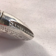 Load image into Gallery viewer, Edwardian Heart Shaped Silver Vesta Hallmarked Birmingham 1903