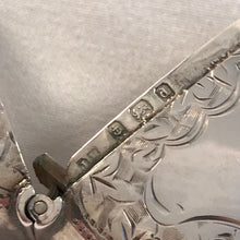Load image into Gallery viewer, Edwardian Heart Shaped Silver Vesta Hallmarked Birmingham 1903