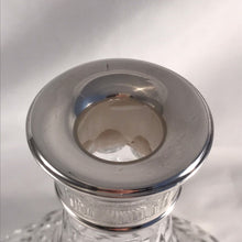 Load image into Gallery viewer, Silver And Glass Ships Decanter Birmingham 1988