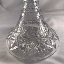 Load image into Gallery viewer, Silver And Glass Ships Decanter Birmingham 1988