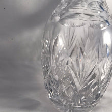 Load image into Gallery viewer, Silver And Glass Decanter Ovoid Shape Birmingham 2015
