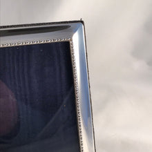 Load image into Gallery viewer, Small Silver Photograph Frame With Beaded Edge Carrs Of Sheffield 2003