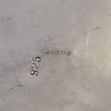 Load image into Gallery viewer, Large Silver Pill Pot With Foliate Decoration Full Import Hallmarks