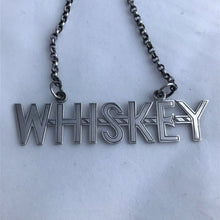 Load image into Gallery viewer, Silver Decanter Label Whiskey William Hutton & Sons