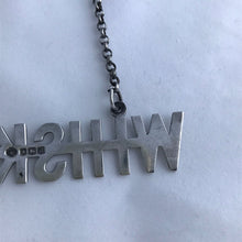 Load image into Gallery viewer, Silver Decanter Label Whiskey William Hutton & Sons